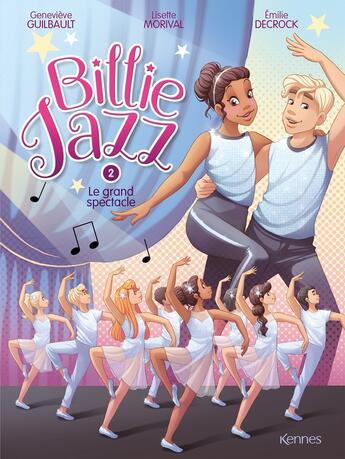 Couverture du livre « Billie Jazz Tome 2 » de Emilie Decrock et Lisette Morival et Genevieve Guilbault aux éditions Les 3 As