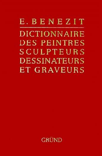 Couverture du livre « Dictionnaire des peintres sculpteurs dessinateurs et graveurs t.9 » de E Benezit aux éditions Grund