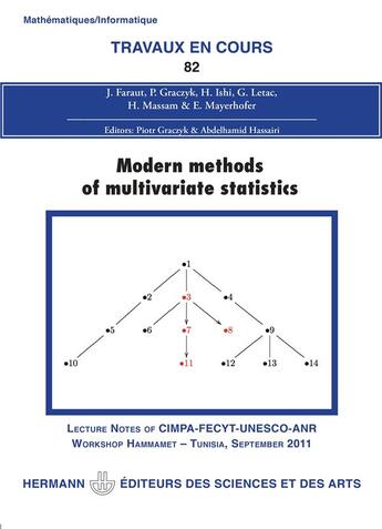 Couverture du livre « Modern methods of multivariate statistics » de Piotr Graczyk et Abdelhamid Hassairi aux éditions Hermann