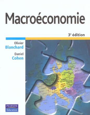 Couverture du livre « Macroéconomie (3e édition) » de Elie Cohen et Olivier Blanchard aux éditions Pearson