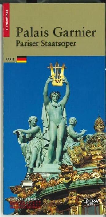 Couverture du livre « Le palais garnier, ( version allemande) » de Gerard Fontaine aux éditions Editions Du Patrimoine