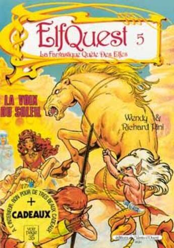 Couverture du livre « Elfquest - le pays des elfes t.5 : la quête des elfes » de Wendy Pini et Richard Pini aux éditions Vents D'ouest