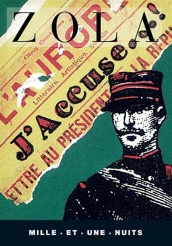 Couverture du livre « J'accuse » de Émile Zola aux éditions Mille Et Une Nuits