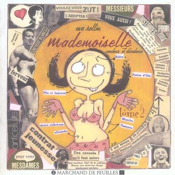 Couverture du livre « Mademoiselle t.2 ; candeur et décadence » de Eva Rollin aux éditions Marchand De Feuilles