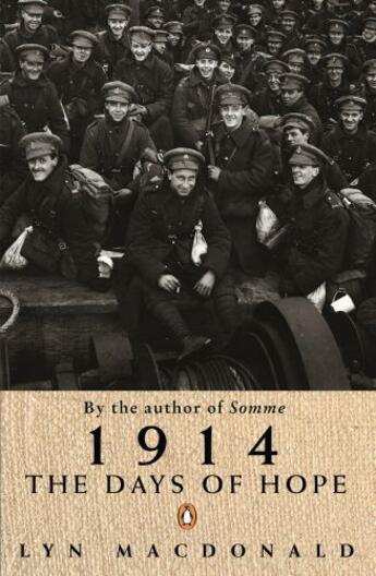 Couverture du livre « 1914:The Days of Hope » de Macdonald Lyn aux éditions Penguin Books Ltd Digital
