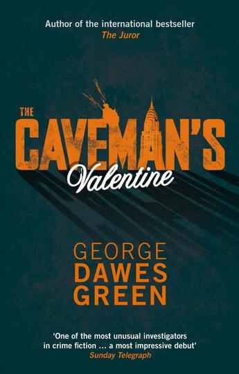 Couverture du livre « The Caveman's Valentine » de Dawes Green George aux éditions Little Brown Book Group Digital