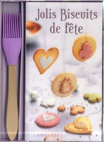 Couverture du livre « Biscuits de fête » de  aux éditions Larousse