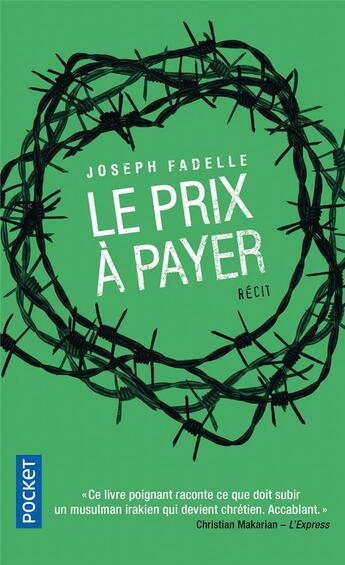 Couverture du livre « Le prix à payer » de Joseph Fadelle aux éditions Pocket