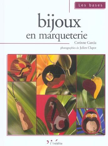 Couverture du livre « Bijoux en marqueterie » de Garcia C. aux éditions L'inedite