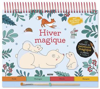 Couverture du livre « Hiver magique » de Marion Blanc aux éditions Auzou