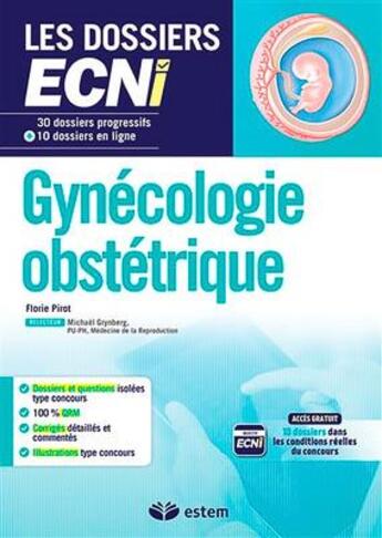 Couverture du livre « Gynécologie obstétrique » de Florie Pirot aux éditions Estem