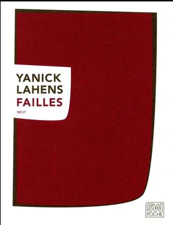 Couverture du livre « Failles » de Yanick Lahens aux éditions Sabine Wespieser