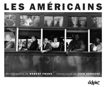 Couverture du livre « Les Américains » de Robert Frank aux éditions Delpire