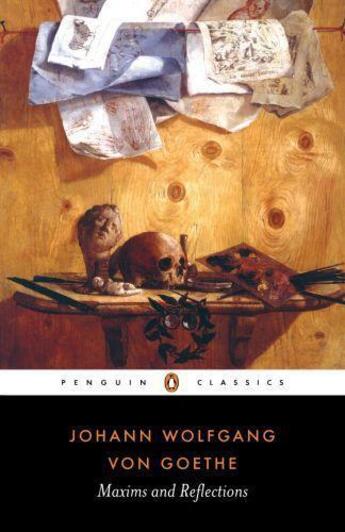 Couverture du livre « Maxims and reflections » de Johann Wolfgang Von Goethe aux éditions Adult Pbs