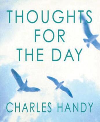 Couverture du livre « Thoughts For The Day » de Handy Charles aux éditions Random House Digital