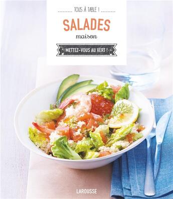 Couverture du livre « Salades maison » de  aux éditions Larousse