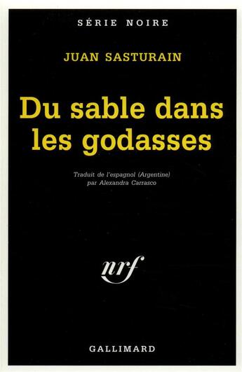 Couverture du livre « Du sable dans les godasses » de Juan Sasturain aux éditions Gallimard