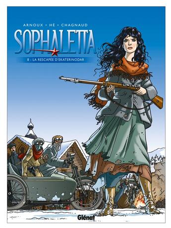 Couverture du livre « Sophaletta Tome 8 ; le rescapé d'Ekaterinodar » de Erik Arnoux et Jean-Jacques Chagnaud et Dominique He aux éditions Glenat