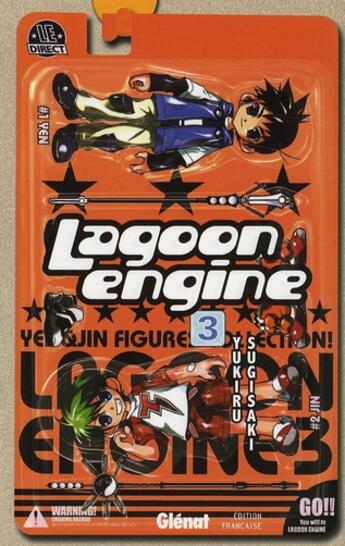 Couverture du livre « Lagoon engine Tome 3 » de Yukiru Sugisaki aux éditions Glenat