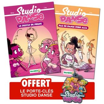 Couverture du livre « Studio danse ; t.1 et t.2 » de Crip et Beka aux éditions Bamboo