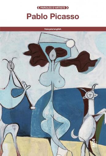 Couverture du livre « Pablo Picasso » de Pablo Picasso aux éditions Fage