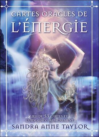 Couverture du livre « Cartes oracles de l'énergie ; coffret » de Sandra Anne Taylor aux éditions Ada