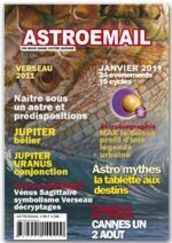Couverture du livre « Astroemail t.96 ; janvier 2011 » de Claude Thebault aux éditions Astroemail
