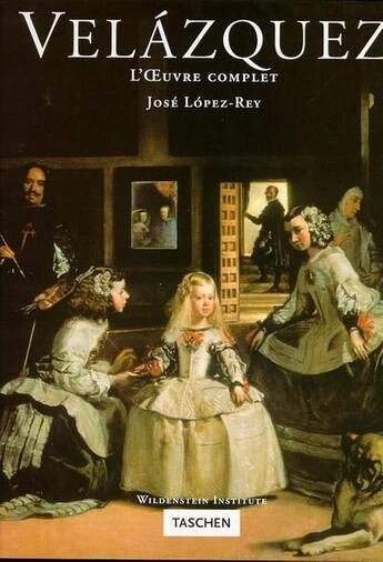 Couverture du livre « Velazquez, l'oeuvre complete » de Jose-Lopez Rey aux éditions Taschen