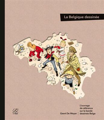 Couverture du livre « Ballon comics ; la Belgique dessinée » de Geert De Weyer aux éditions Comix Junior