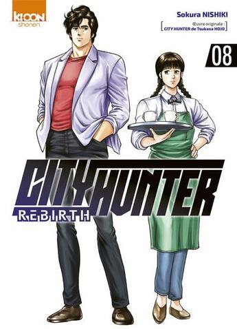 Couverture du livre « City Hunter - rebirth Tome 8 » de Tsukasa Hojo et Sokura Nijiki aux éditions Ki-oon