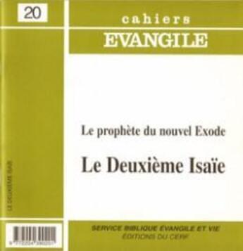 Couverture du livre « CAHIERS DE L'EVANGILE » de Legasse S aux éditions Cerf