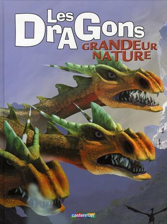 Couverture du livre « Les dragons grandeur nature » de  aux éditions Casterman