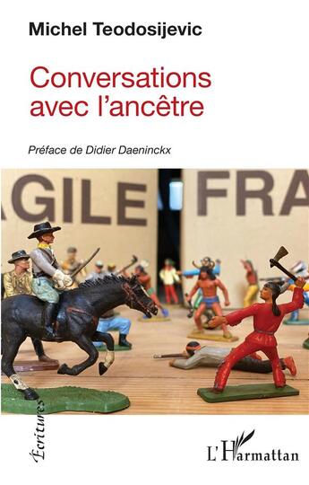 Couverture du livre « Conversations avec l'ancêtre » de Michel Teodosijevic aux éditions L'harmattan