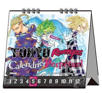 Couverture du livre « Tokyo revengers : Calendrier perpétuel » de Ken Wakui aux éditions Glenat