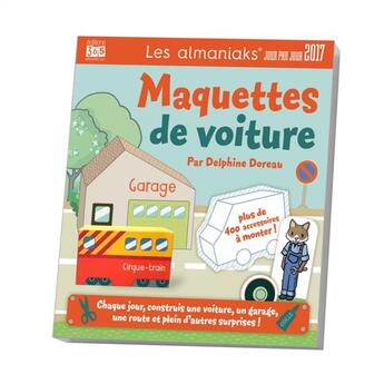 Couverture du livre « Activités maquettes de voitures 2017 » de Delphine Doreau aux éditions Editions 365