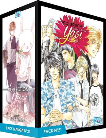 Couverture du livre « Coffret yaoi n°21 ; 5 tomes » de  aux éditions Boy's Love