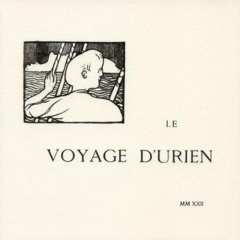 Couverture du livre « Le voyage d'Urien » de Andre Gide et Maurice Denis aux éditions Fata Morgana