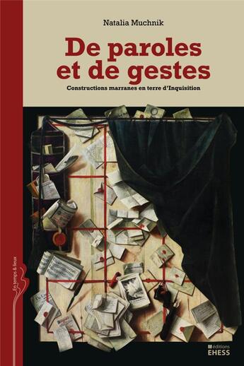 Couverture du livre « De paroles et de gestes » de Natalia Muchnik aux éditions Ehess