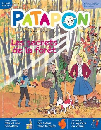 Couverture du livre « Patapon octobre 2018 n 455 - les secrets de la foret » de  aux éditions Tequi