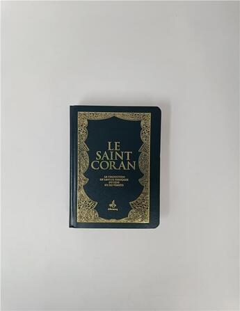 Couverture du livre « Saint Coran (français) » de Revelation aux éditions Albouraq