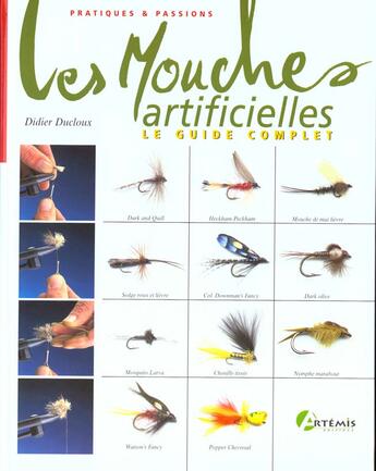 Couverture du livre « Les Mouches Artificielles » de Pascal Durantel aux éditions Artemis