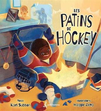 Couverture du livre « Les patins de hockey » de Karl Subban et Maggie Zeng aux éditions Editions De L'homme