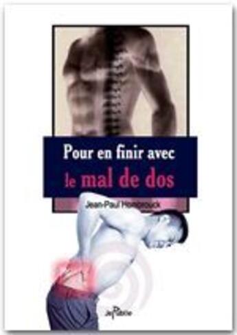 Couverture du livre « Pour en finir avec le mal de dos » de Jean-Paul Hombrouck aux éditions Jepublie