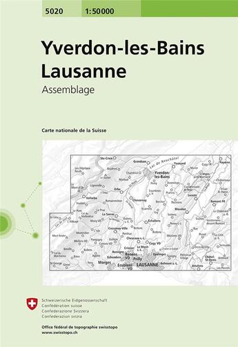 Couverture du livre « Yverdon-les-bains lausanne » de  aux éditions Ofts