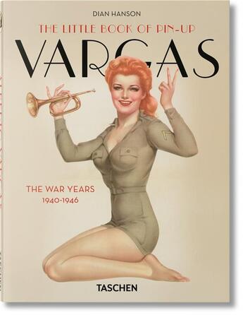 Couverture du livre « The little book of pin-up ; Vargas » de Dian Hanson aux éditions Taschen