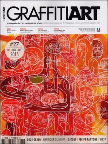 Couverture du livre « Graffitiart n 27 doze green henrique olivera octobre 2015 » de  aux éditions Graffiti Art