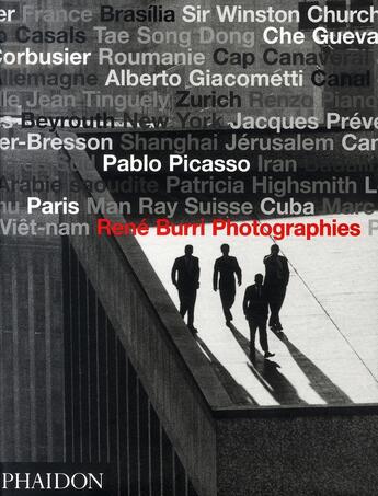 Couverture du livre « René burri, photographies » de Rene Burri aux éditions Phaidon