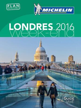 Couverture du livre « Le guide vert week-end ; Londres (édition 2016) » de Collectif Michelin aux éditions Michelin