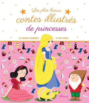 Couverture du livre « Les plus beaux contes illustrés ; de princesses » de  aux éditions Fleurus