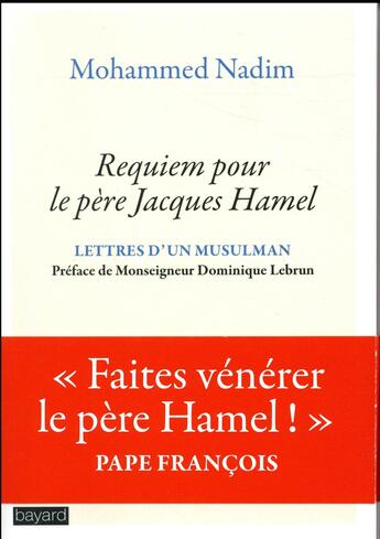 Couverture du livre « Requiem pour le père Jacques Hamel » de Mohammed Nadim aux éditions Bayard